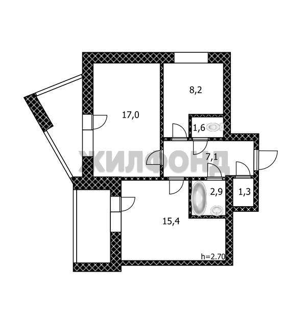 Квартира на продажу в Южном, Чайковского улица, 47 фото №11