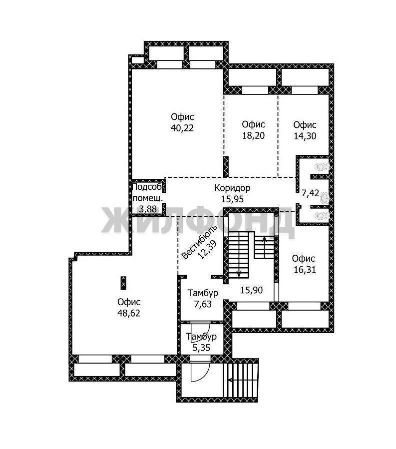Помещение свободного назначения на продажу в Барнауле, 1905 года улица, 25/н фото №1