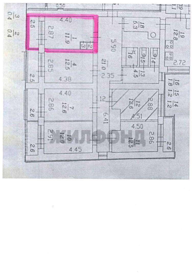 Комната на продажу в Санкт-Петербурге, Есенина улица, 36к3 фото №9