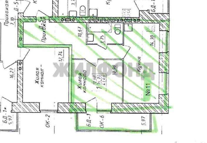 Квартира на продажу в Архангельске, Никольский проспект, 86к2 фото №16