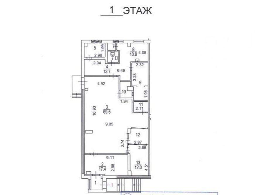 Фото: Торговое помещение 159.4 м2 test