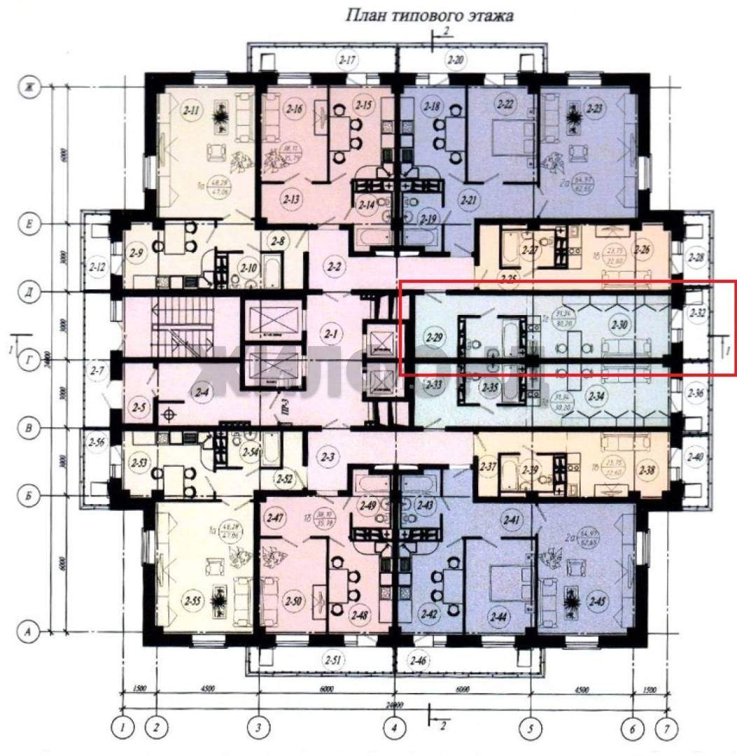 Квартира на продажу в Красноярске, Караульная улица, 39в фото №8