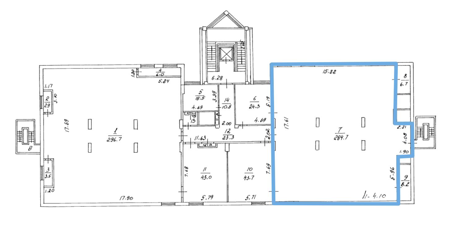 Фото: Аренда ПСН 318 м2. Потолки 4,1 м. Северное Бутово test