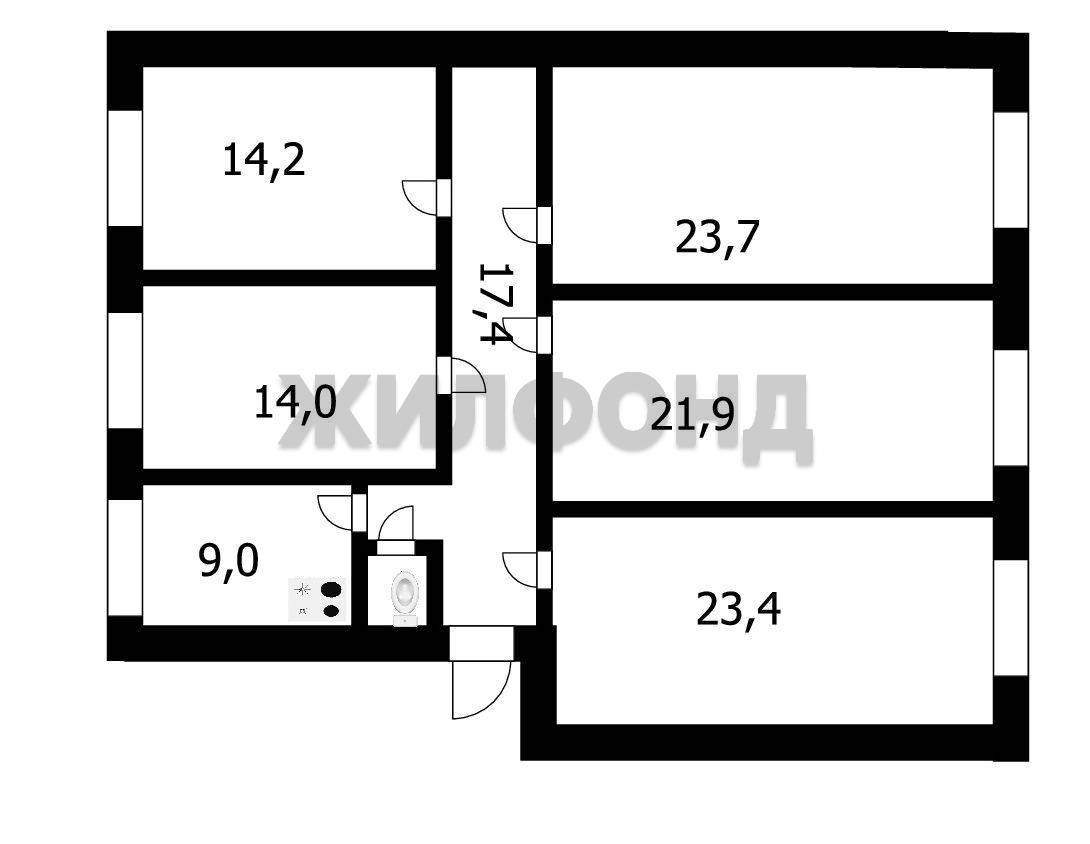Комната на продажу в Санкт-Петербурге, Обводного канала набережная, 156к3 фото №12
