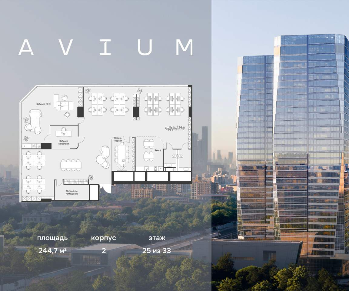 Продам офис 244.7 м.кв.