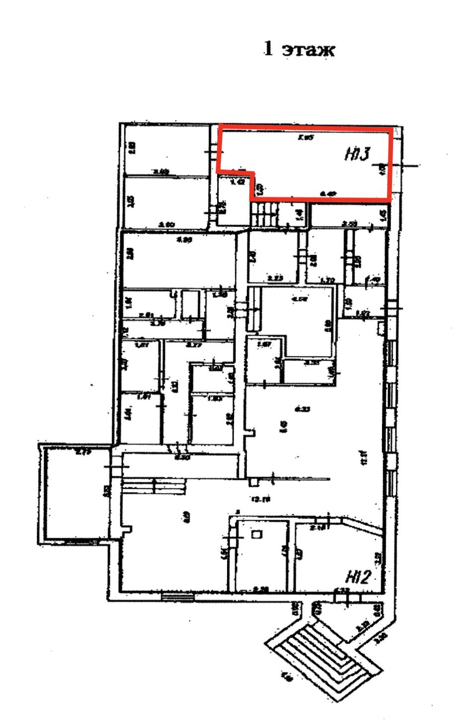 Продам помещение свободного назначения 61.5 м.кв.