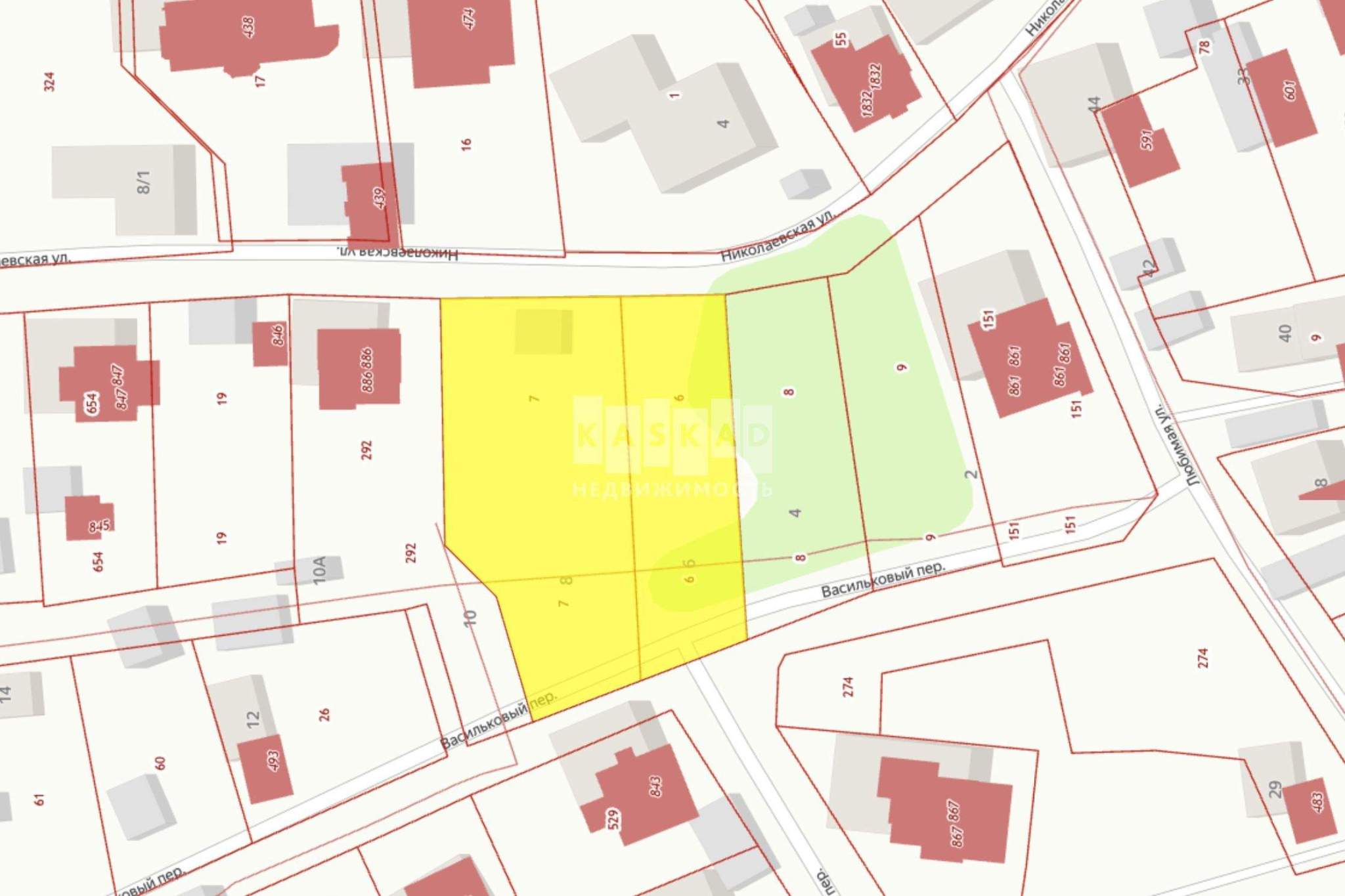 Продам земельный участок 2050 м.кв.