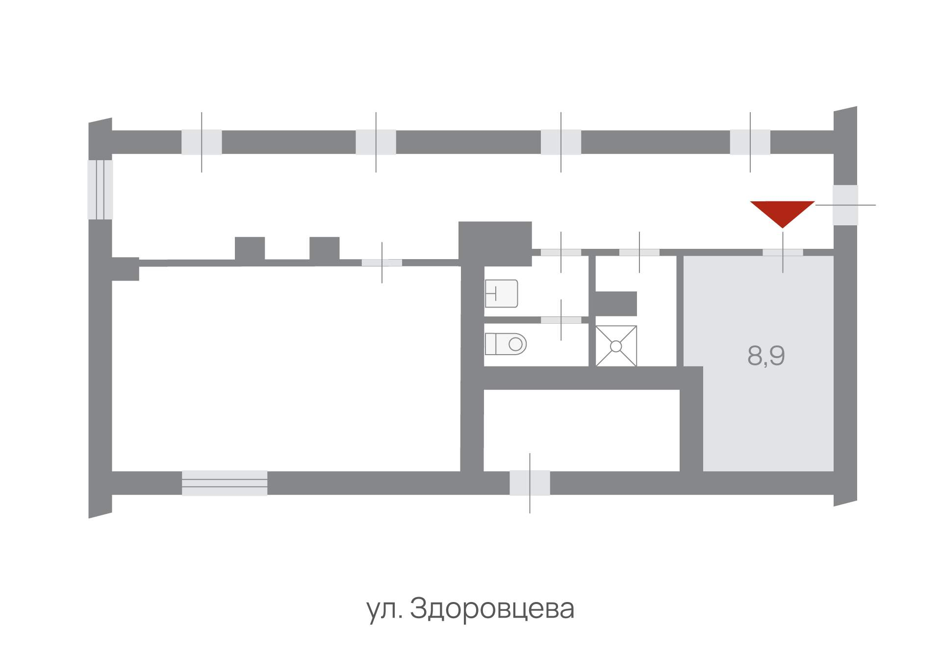 Фото: Продажа офиса 8.9 м2 test