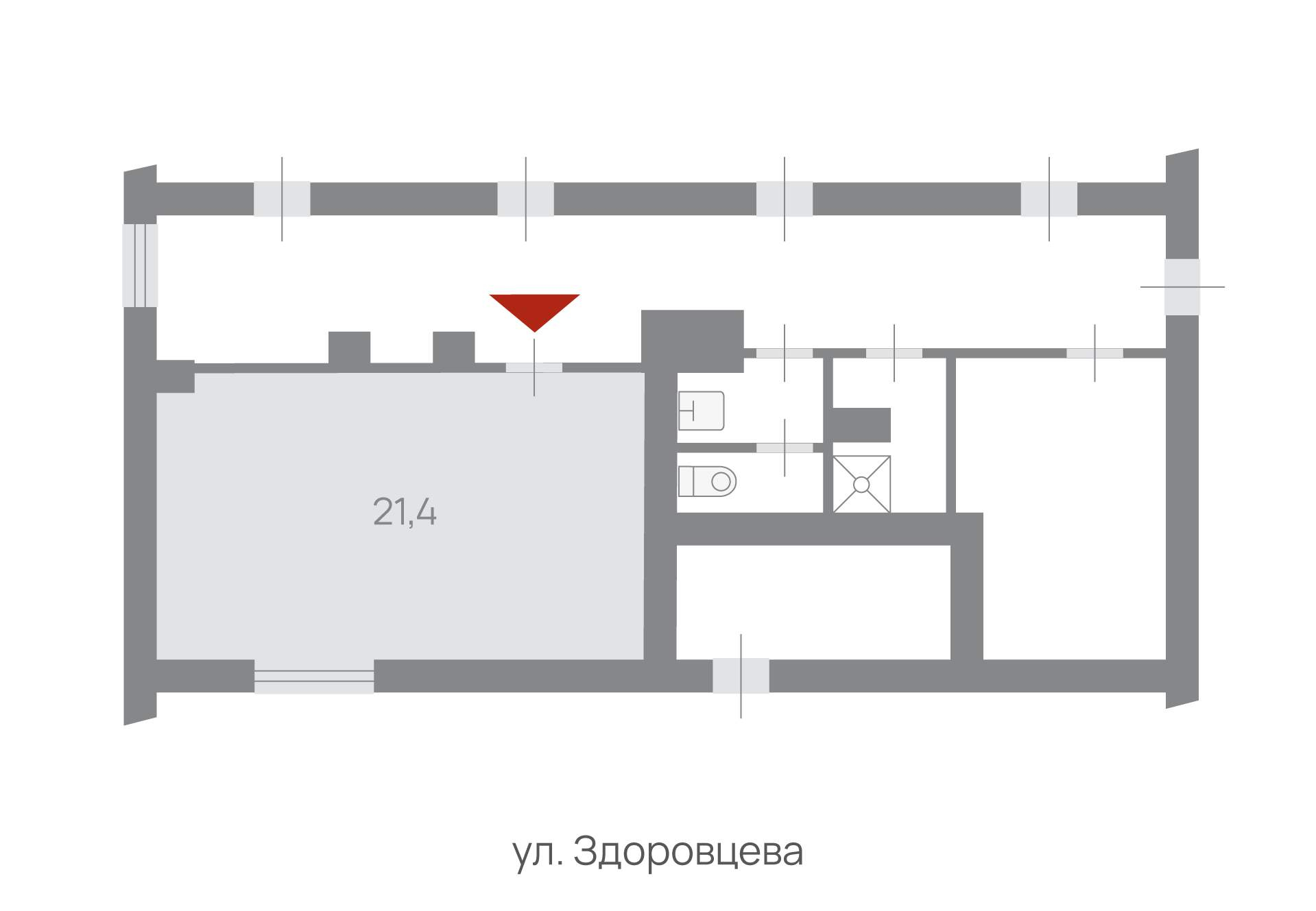 Фото: Продажа офиса 21.4 м2 test