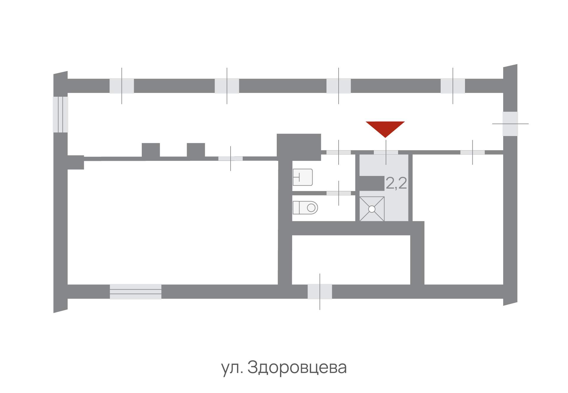 Фото: Продажа офиса 2.2 м2 test