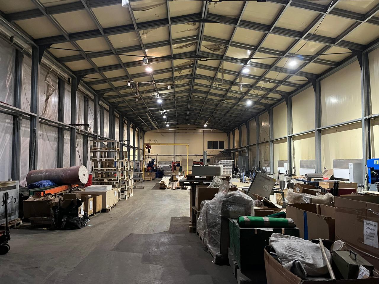 Сдам в аренду склад 750 м.кв.