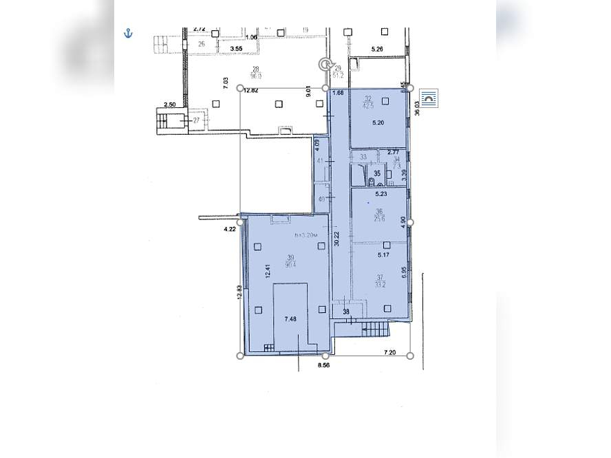 Фото: Торговое помещение 230.9 м2 в аренду test