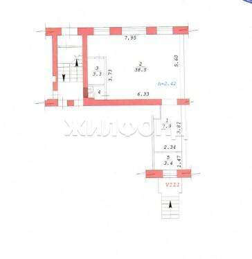 Продам помещение свободного назначения 55 м.кв.