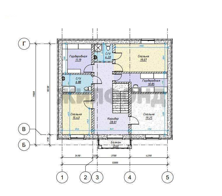 Продам земельный участок 1100 м.кв.