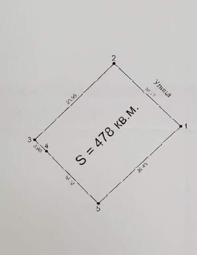 Продам земельный участок 478 м.кв.