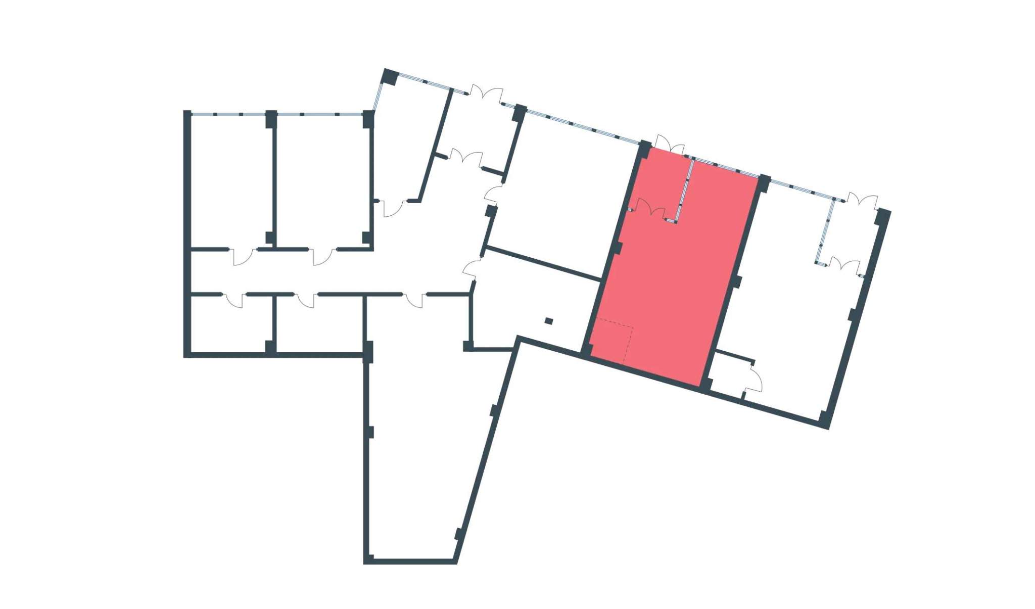Сдам в аренду помещение свободного назначения 38.7 м.кв.