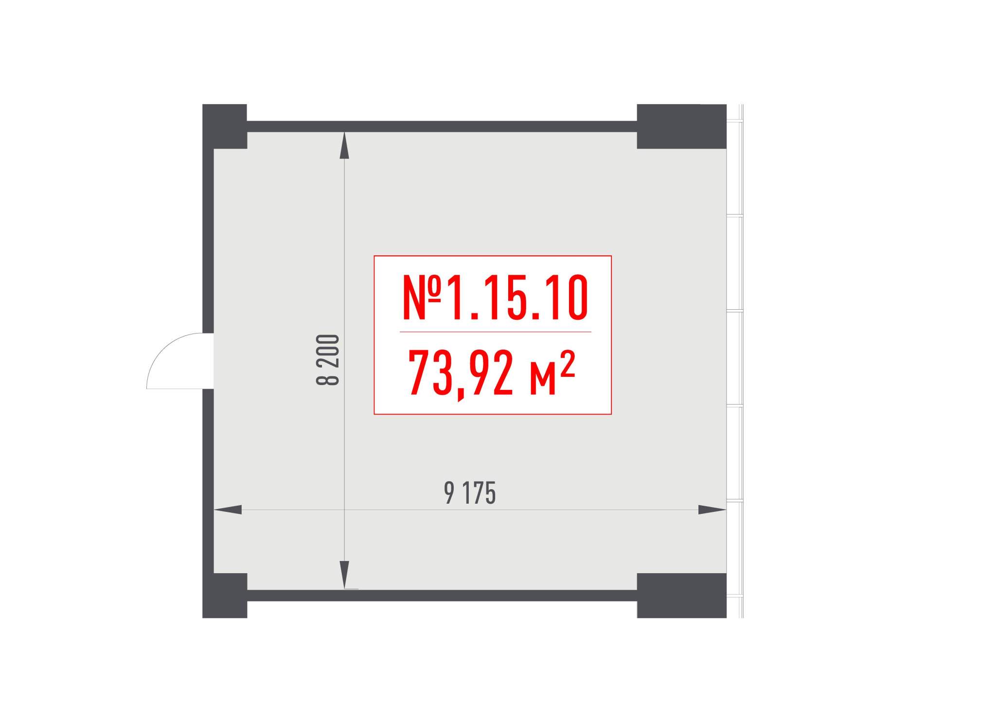 Продам офис 73.9 м.кв.