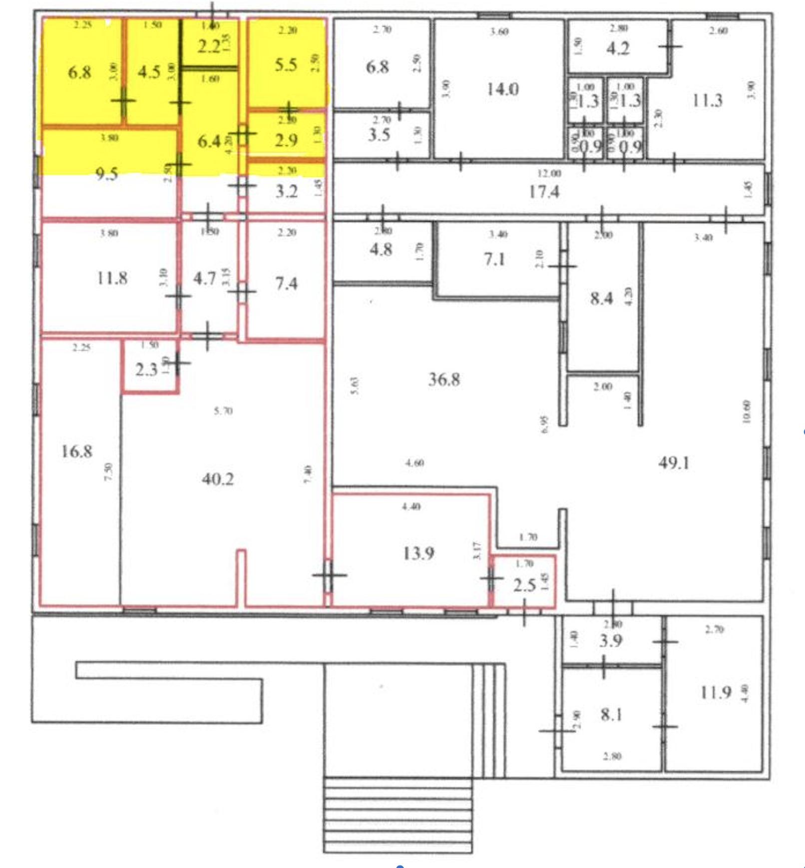 Продам помещение свободного назначения 54 м.кв.