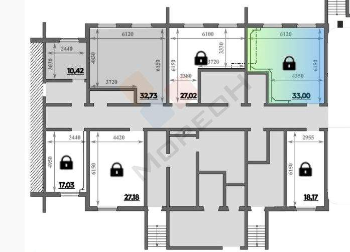 Продам помещение свободного назначения 32.9 м.кв.