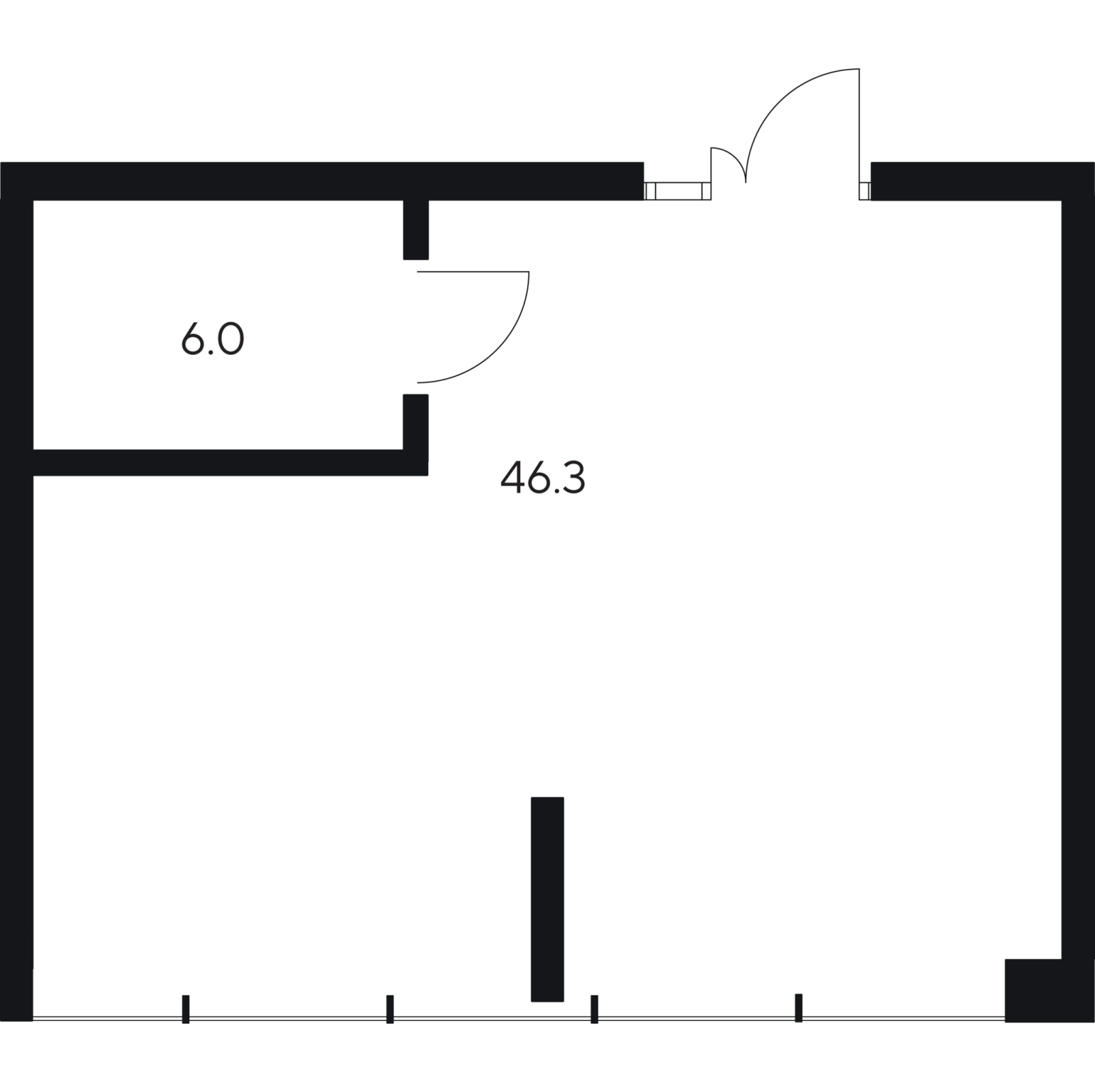 Продам офис 52.3 м.кв.