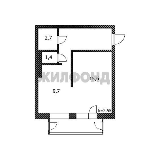 Квартира на продажу в Иркутске, 1-я Железнодорожная улица, 3-я фото №11