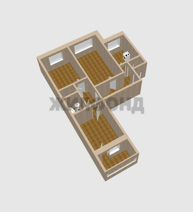 Квартира на продажу в Барнауле, Деповская улица, 15/2 фото №17