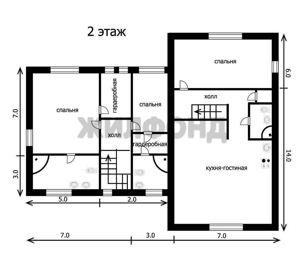 Дом на продажу в Новосибирске, Обские зори переулок фото №18