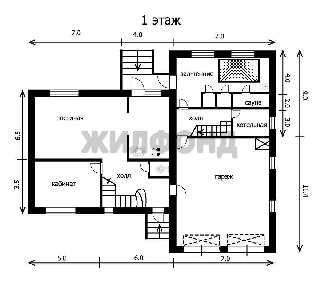 Дом на продажу в Новосибирске, Обские зори переулок фото №17