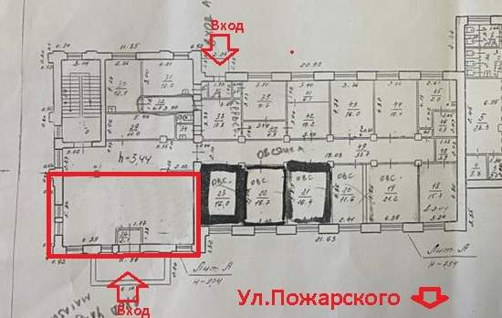 Сдам в аренду помещение свободного назначения 60 м.кв.