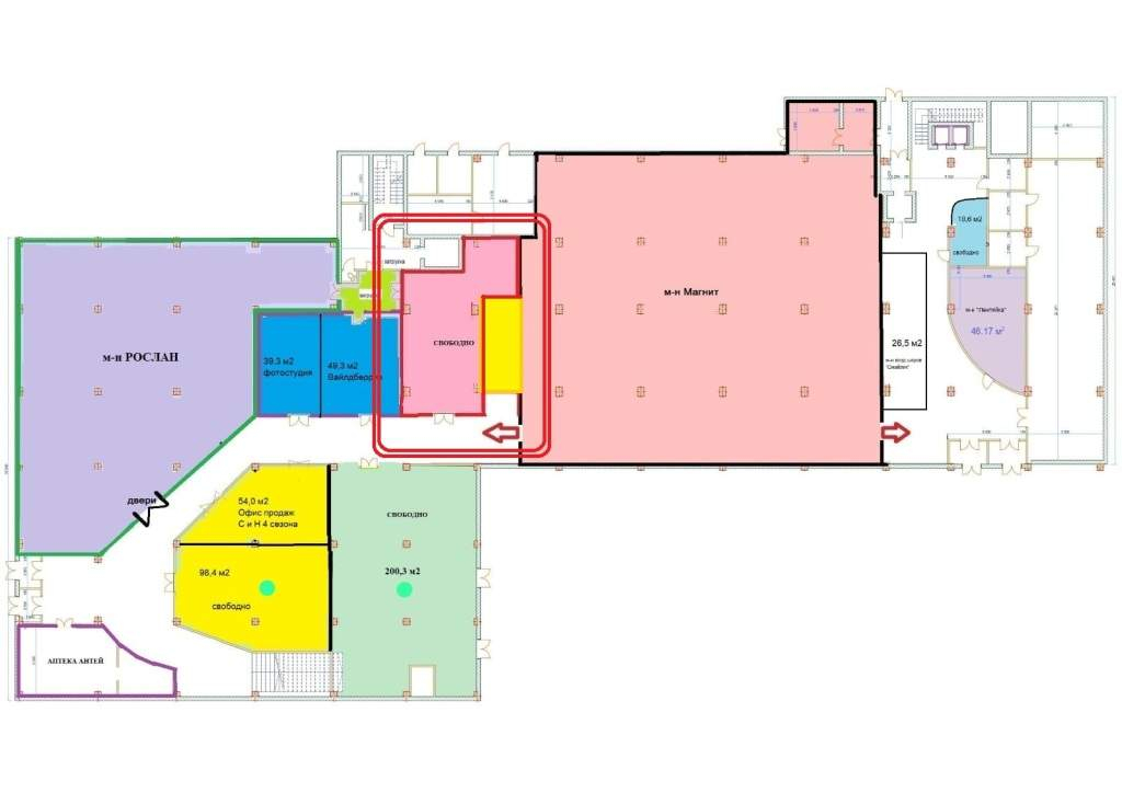Сдам в аренду помещение свободного назначения 90 м.кв.