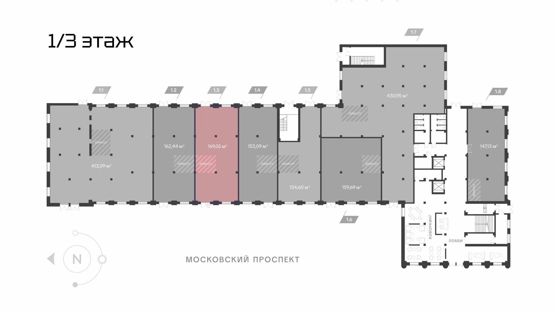 Помещение свободного назначения на продажу в Санкт-Петербурге, Московский проспект, 114 фото №1