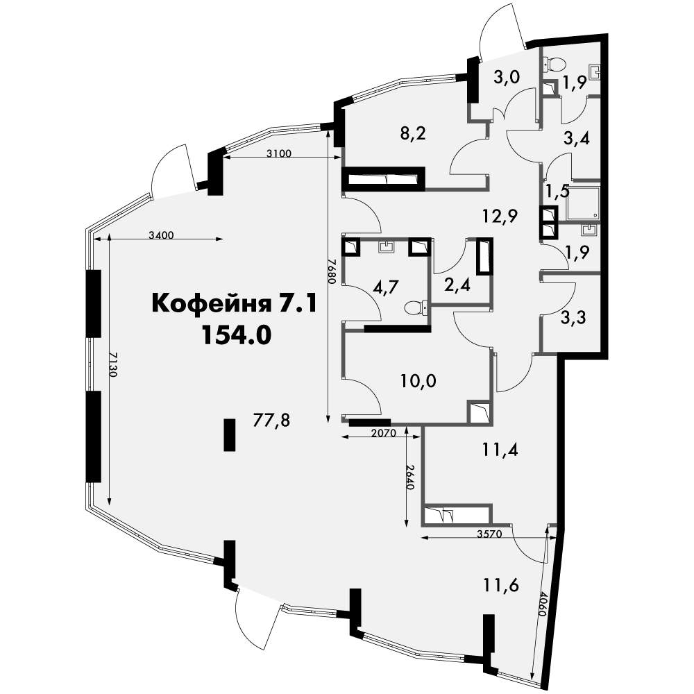Продам помещение свободного назначения 162.4 м.кв.