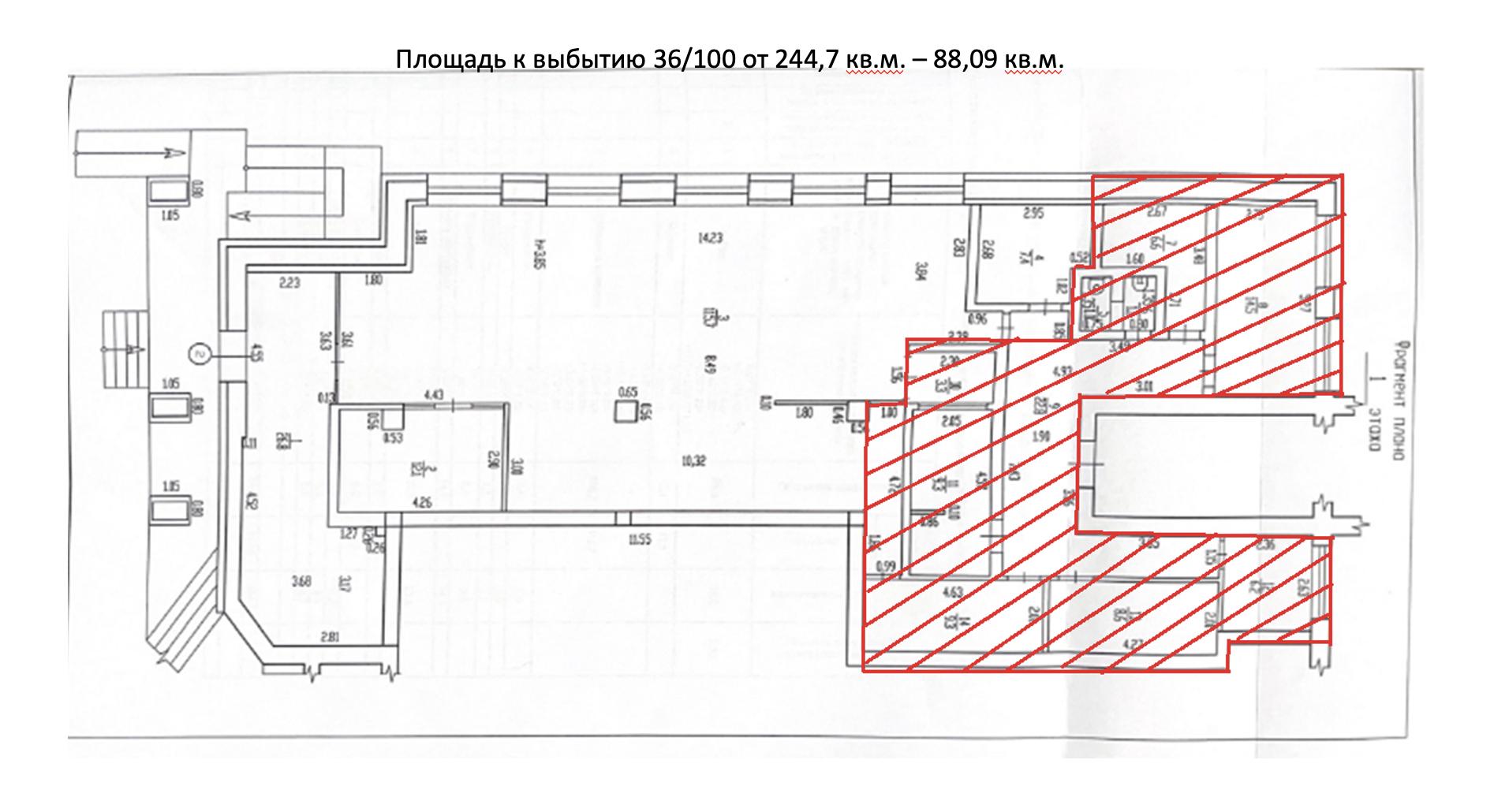 Продам помещение свободного назначения 88 м.кв.