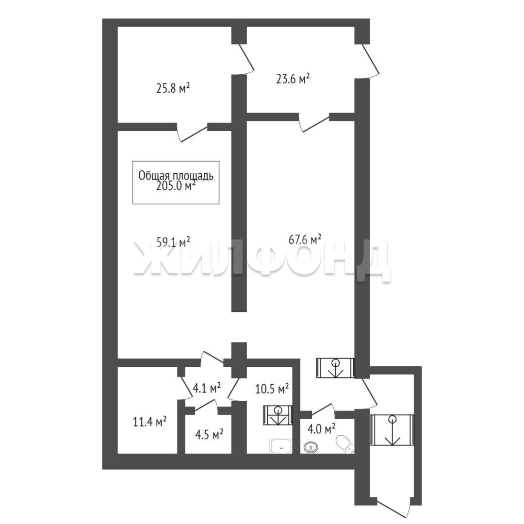 Продам помещение свободного назначения 205 м.кв.