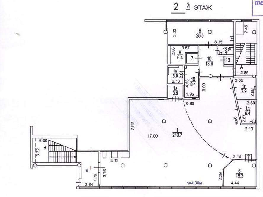 Сдам в аренду магазин 389.7 м.кв.