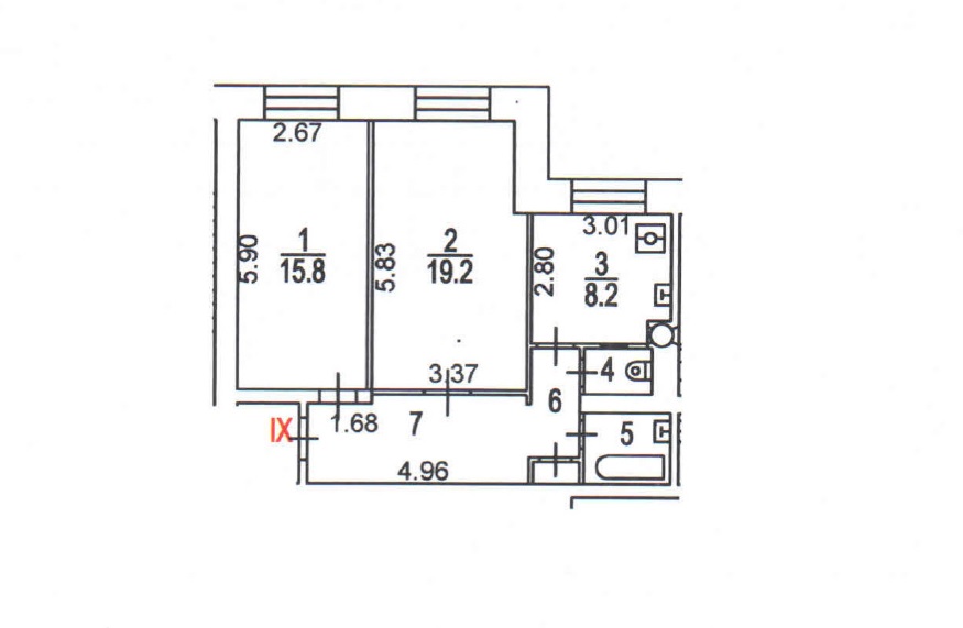 Продам помещение свободного назначения 58.5 м.кв.