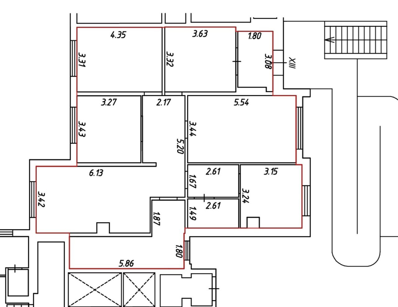 Сдам в аренду помещение свободного назначения 123 м.кв.