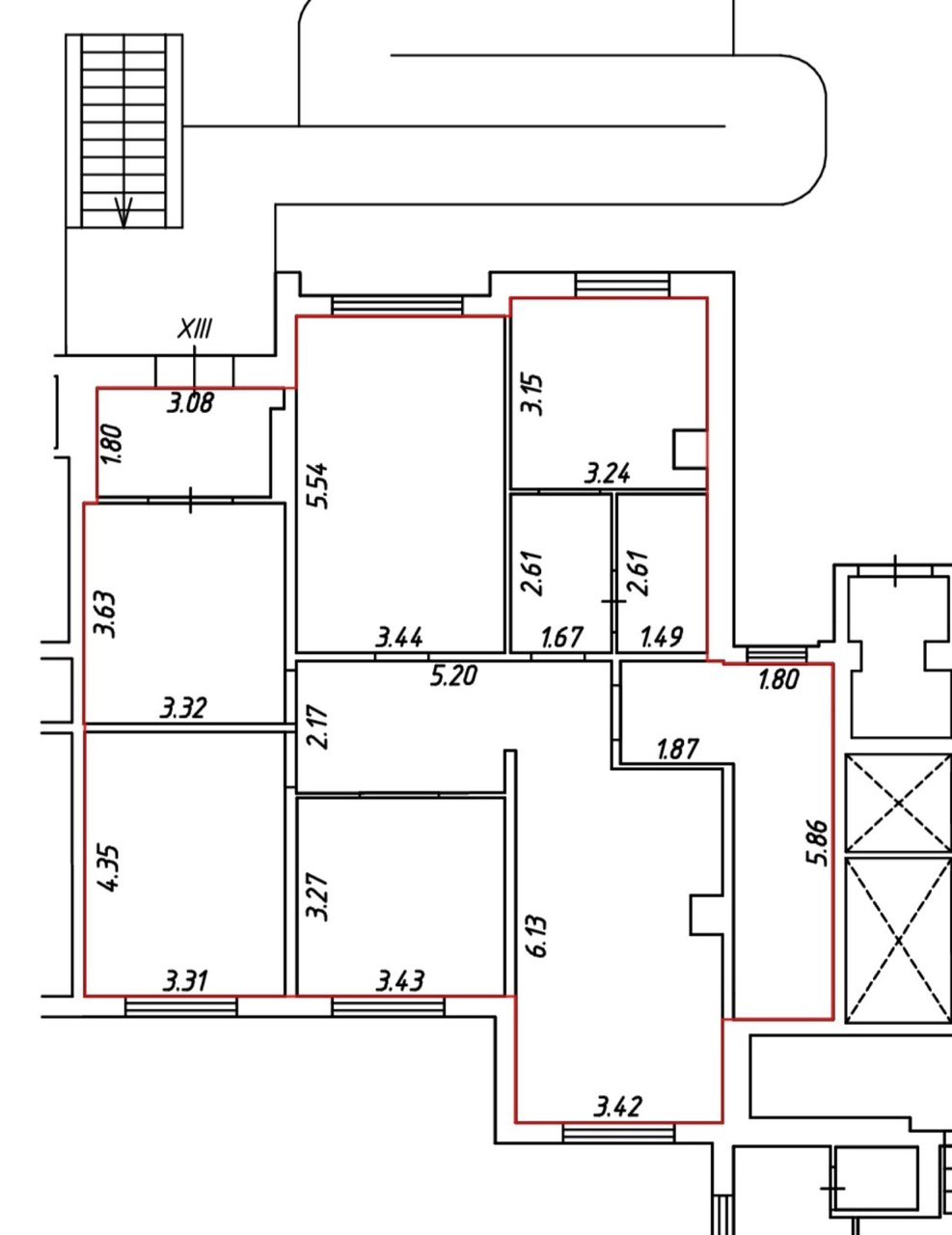 Сдам в аренду помещение свободного назначения 123 м.кв.
