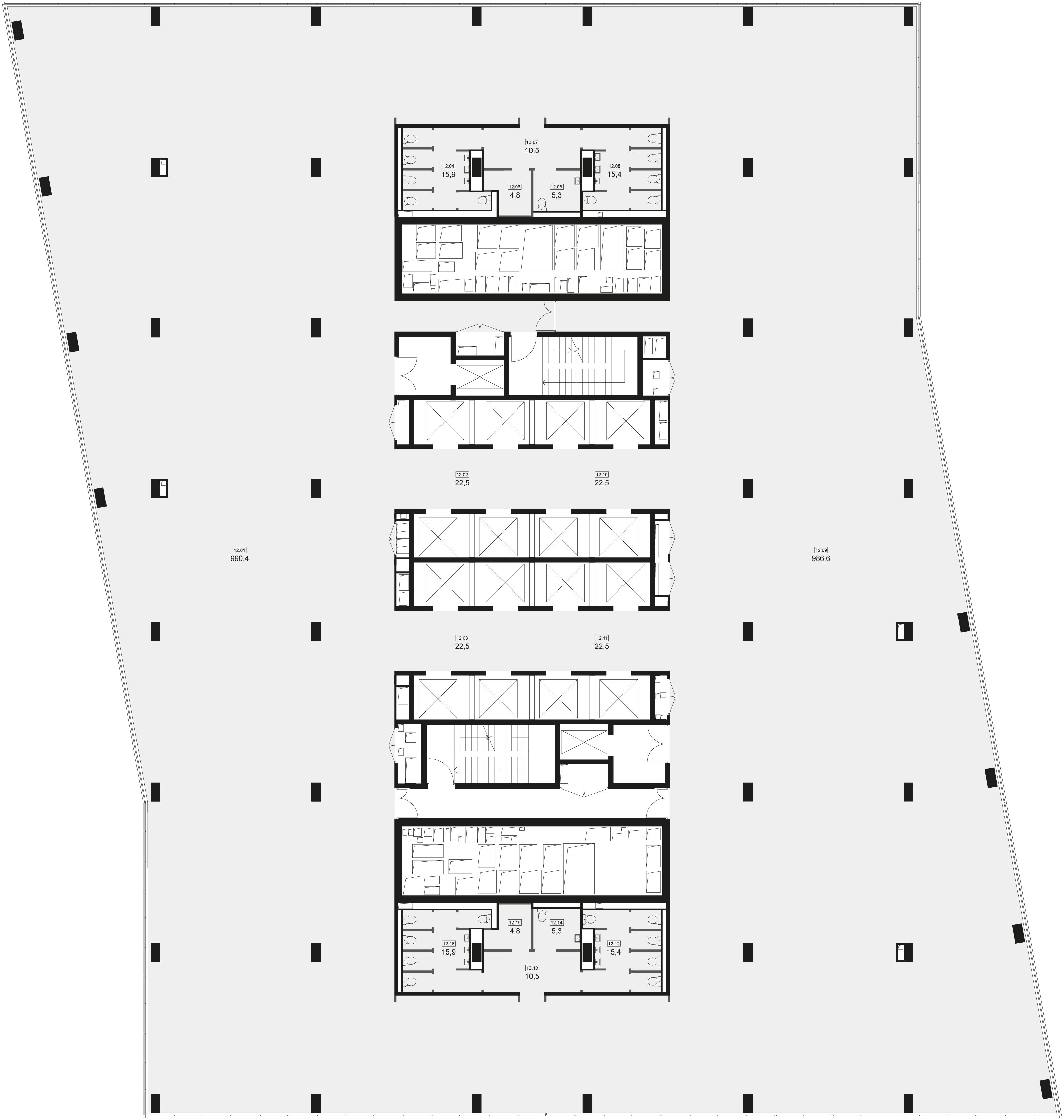 Сдам в аренду офис 2167.9 м.кв.