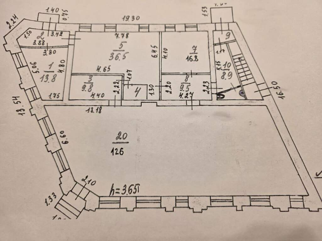 Сдам в аренду помещение свободного назначения 200 м.кв.