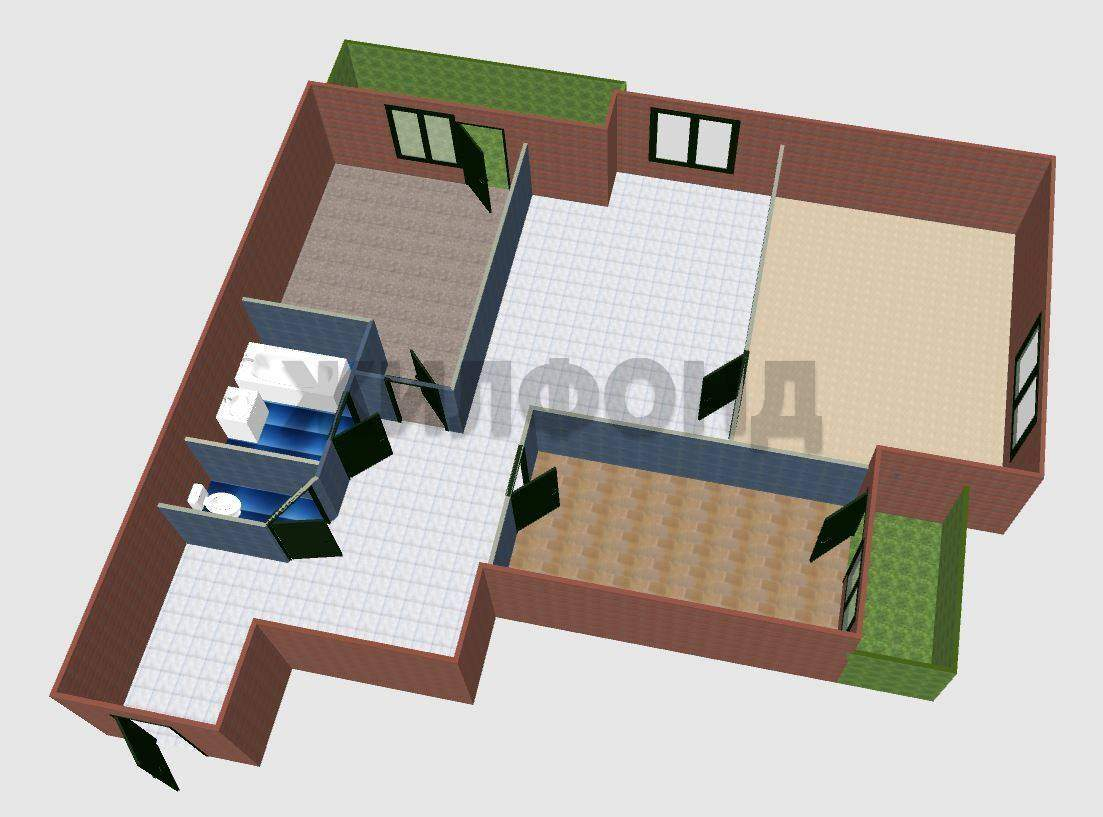 Квартира на продажу в Брянске, Костычева улица, 68 фото №17