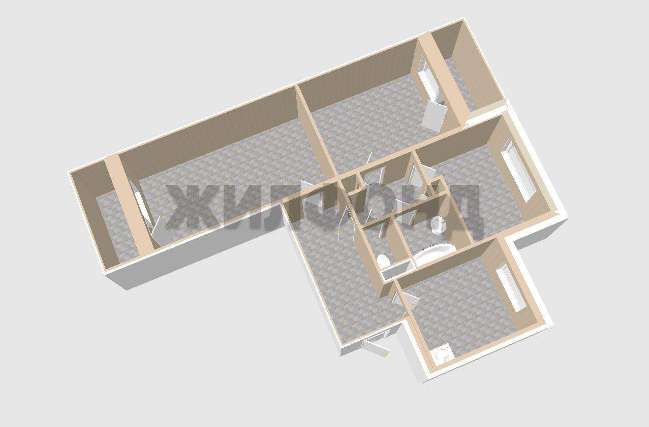 Квартира на продажу в Белгороде, Гостенская улица, 1 фото №14