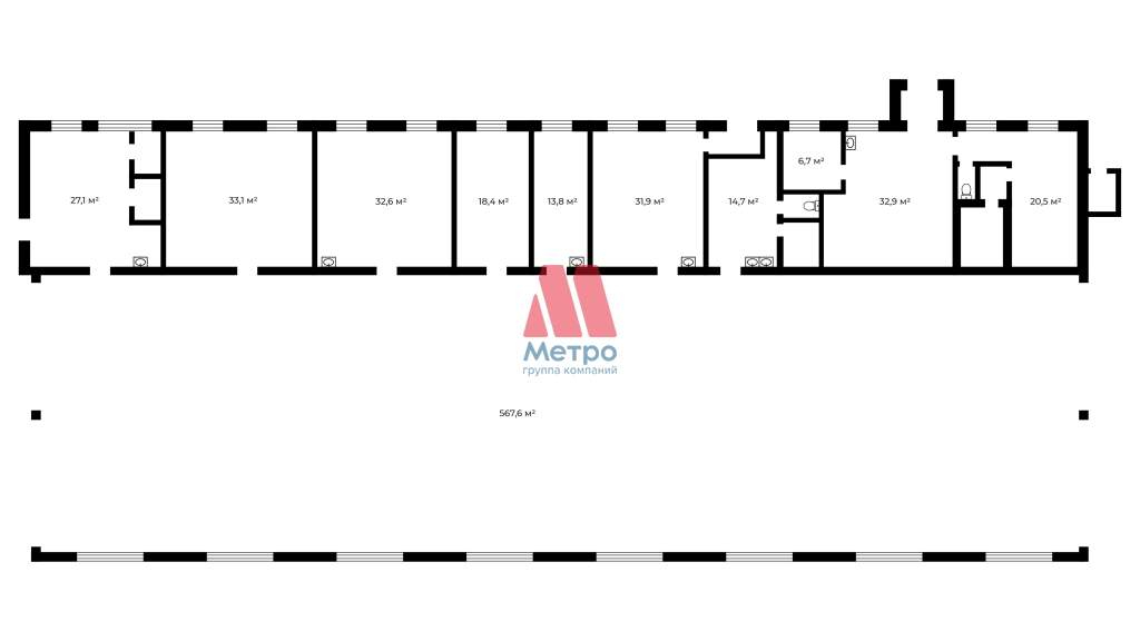 Сдам в аренду производственное помещение 820 м.кв.