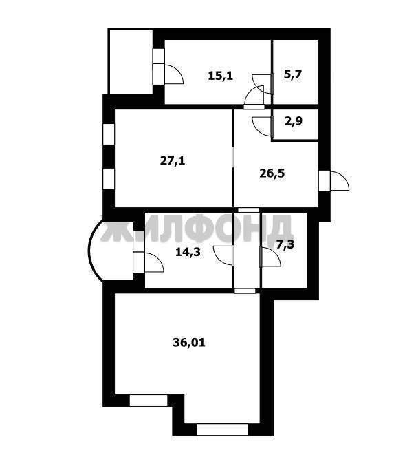 Квартира на продажу в Брянске, Димитрова улица, 58 фото №19