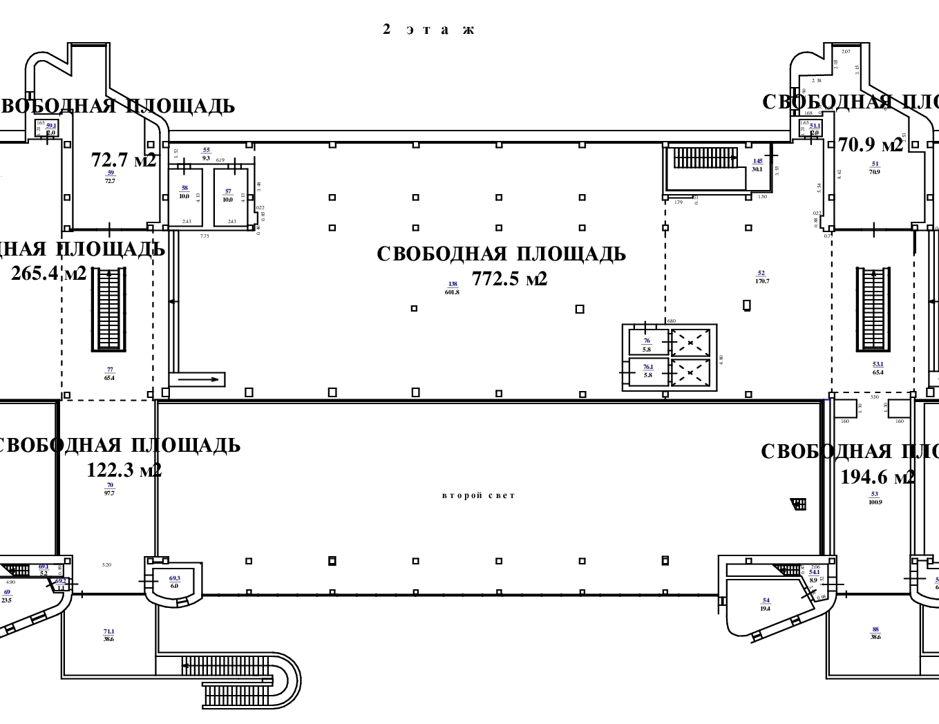Сдам в аренду магазин 773 м.кв.