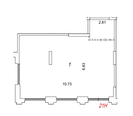 Сдам в аренду помещение свободного назначения 80.1 м.кв.