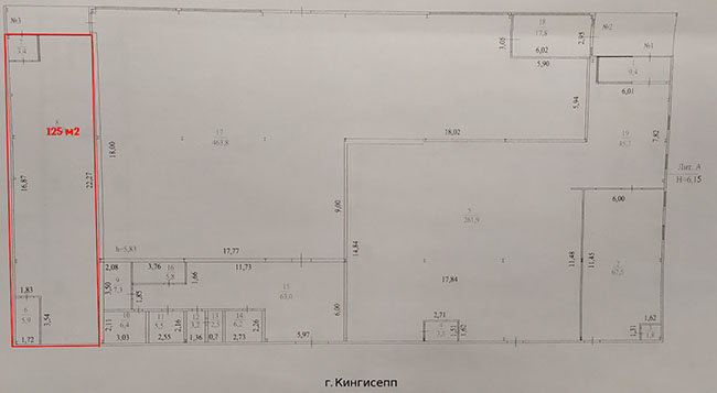 Сдам в аренду магазин 125 м.кв.