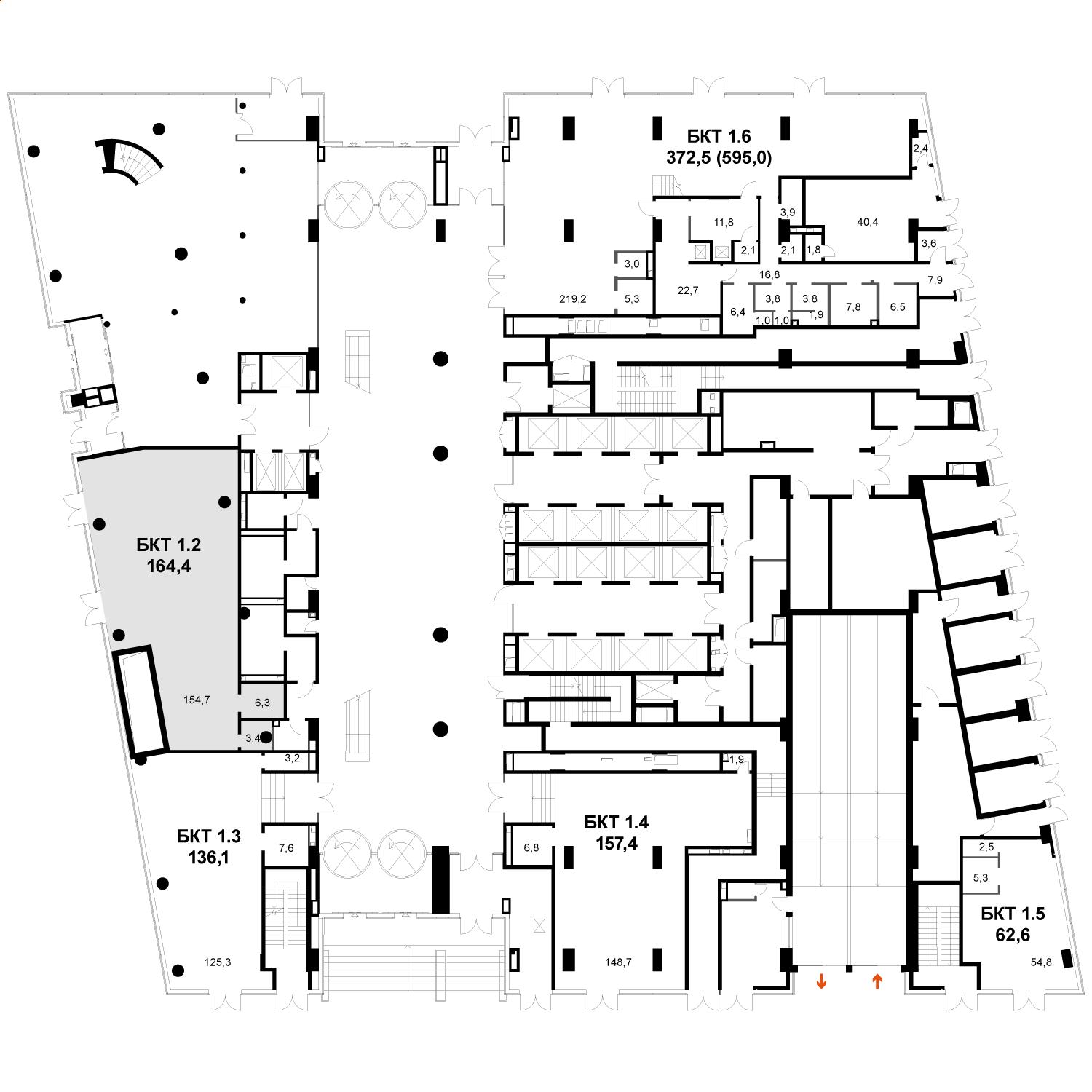 Сдам в аренду помещение свободного назначения 164.4 м.кв.