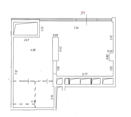 Сдам в аренду помещение свободного назначения 64.1 м.кв.