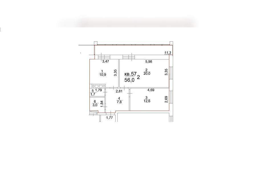 Квартира на продажу в Томске, Московский тракт, 107в фото №0